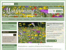 Tablet Screenshot of meadowmania.co.uk